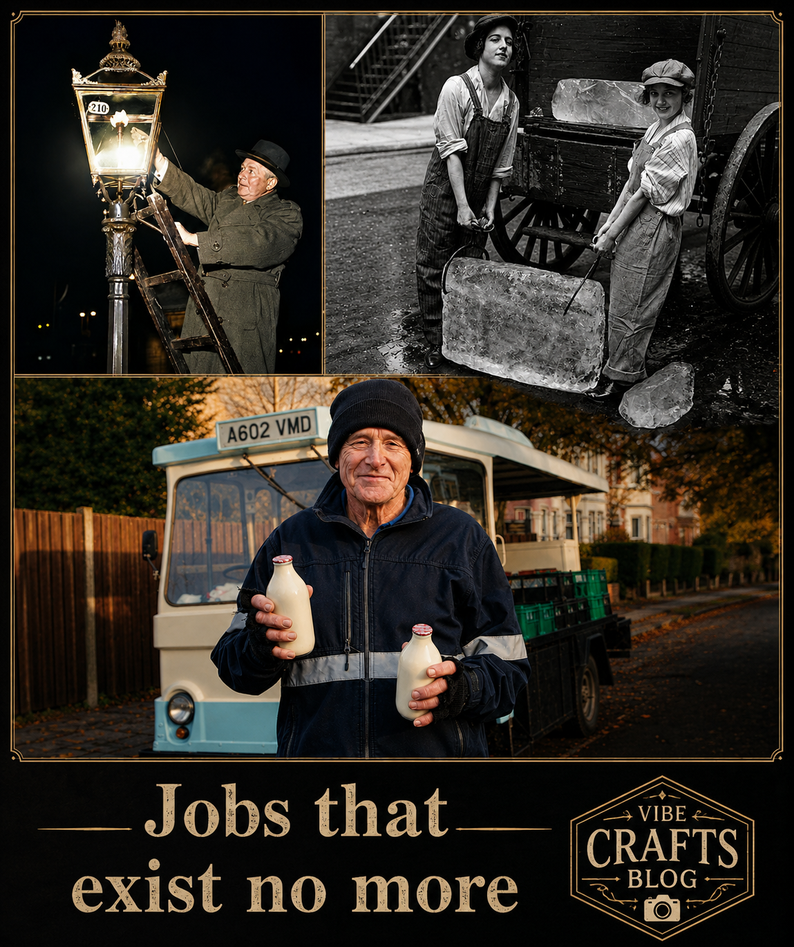Vanished Jobs of the 1900s